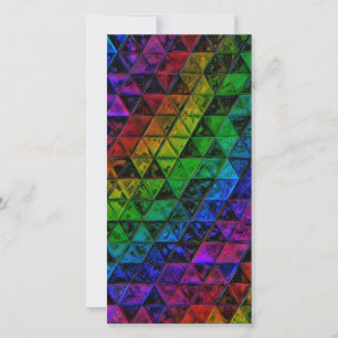 Pride Glass Feiertagskarte