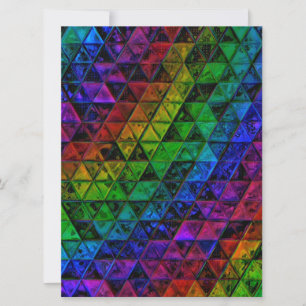 Pride Glass Feiertagskarte