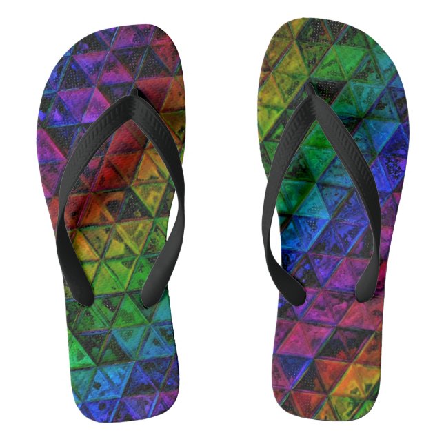 Pride Glass Flip Flops (Fußbett)