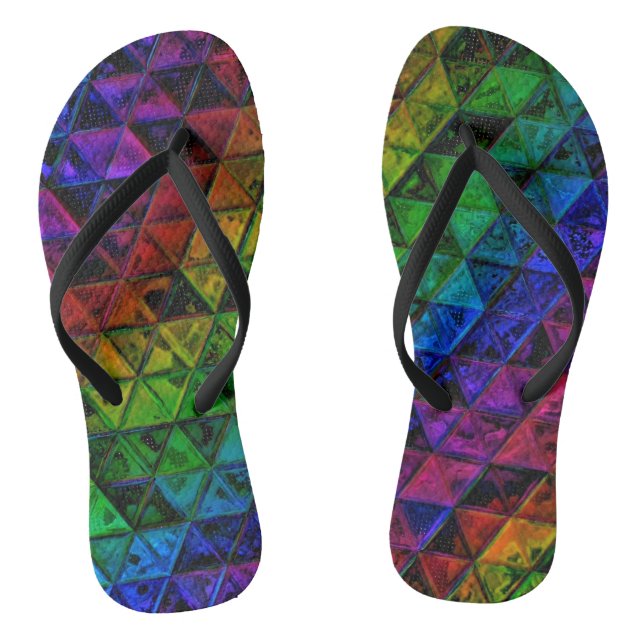 Pride Glass Flip Flops (Fußbett)