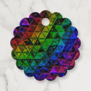 Pride Glass Geschenkanhänger