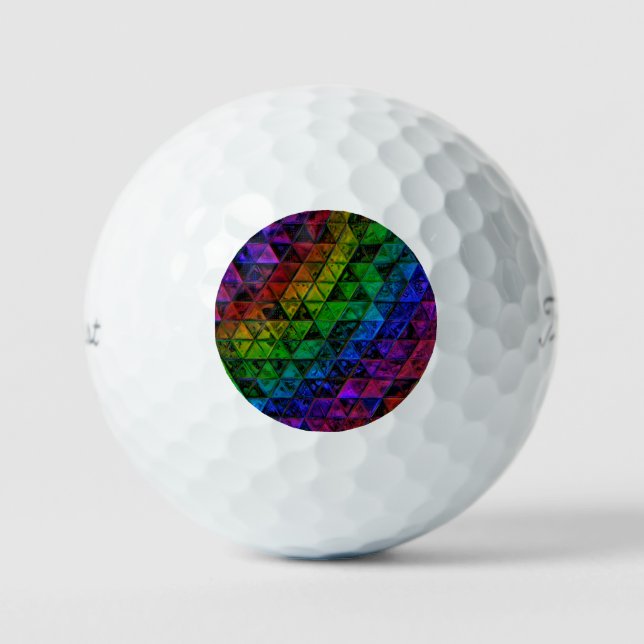 Pride Glass Golfball (Vorderseite)