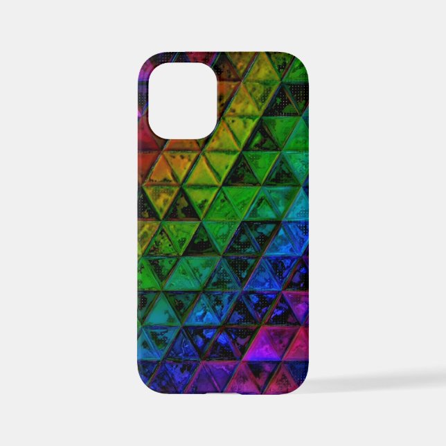 Pride Glass iPhone 12 Mini Hülle (Rückseite)