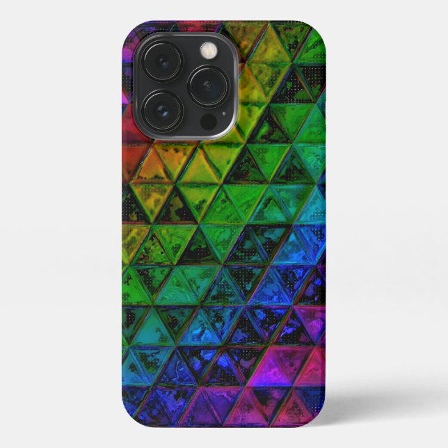 Pride Glass iPhone 13 Pro Hülle (Rückseite)