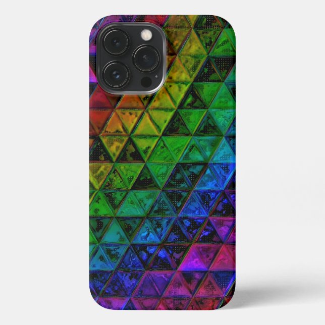 Pride Glass iPhone 13 Pro Max Hülle (Rückseite)