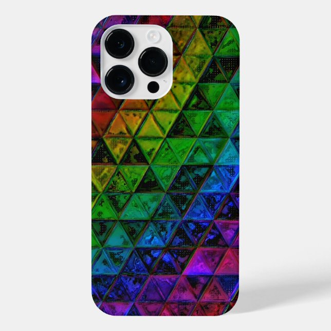Pride Glass iPhone 14 Pro Max Hülle (Rückseite)