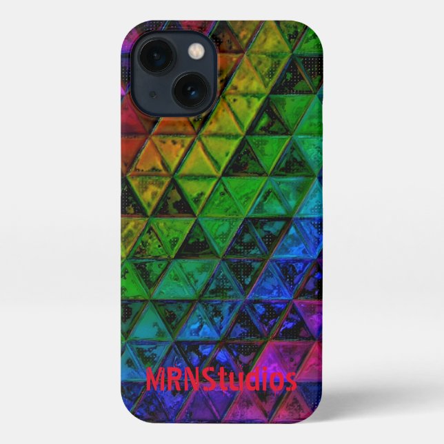 Pride Glass iPhone Hülle (Rückseite)