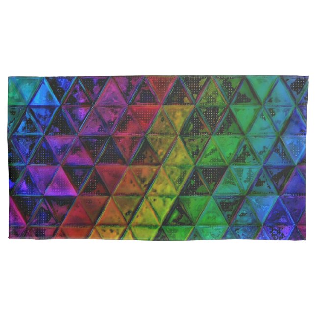 Pride Glass Kissenbezug (Vorderseite-Links)