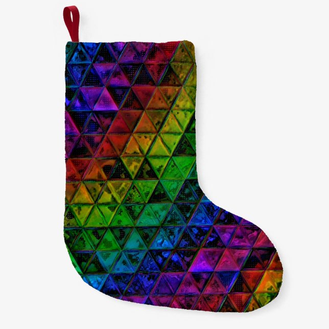 Pride Glass Kleiner Weihnachtsstrumpf (Vorderseite)