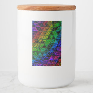 Pride Glass Lebensmitteletikett