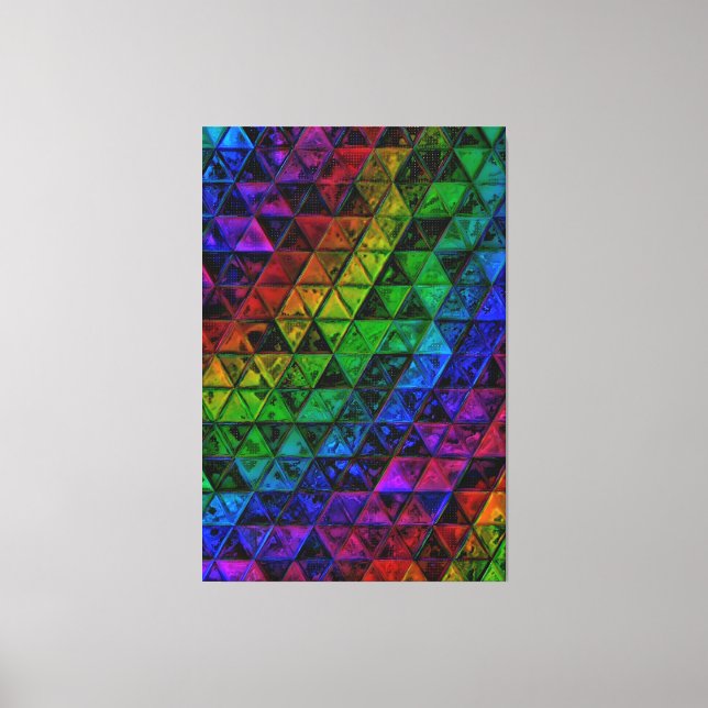 Pride Glass Leinwanddruck (Vorderseite)