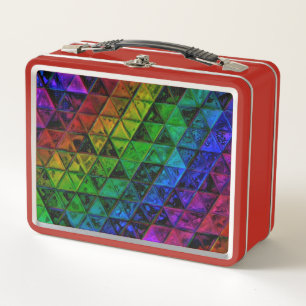 Pride Glass Metall Brotdose