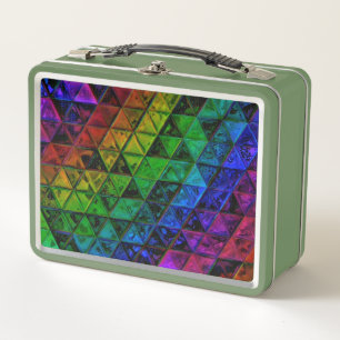 Pride Glass Metall Brotdose