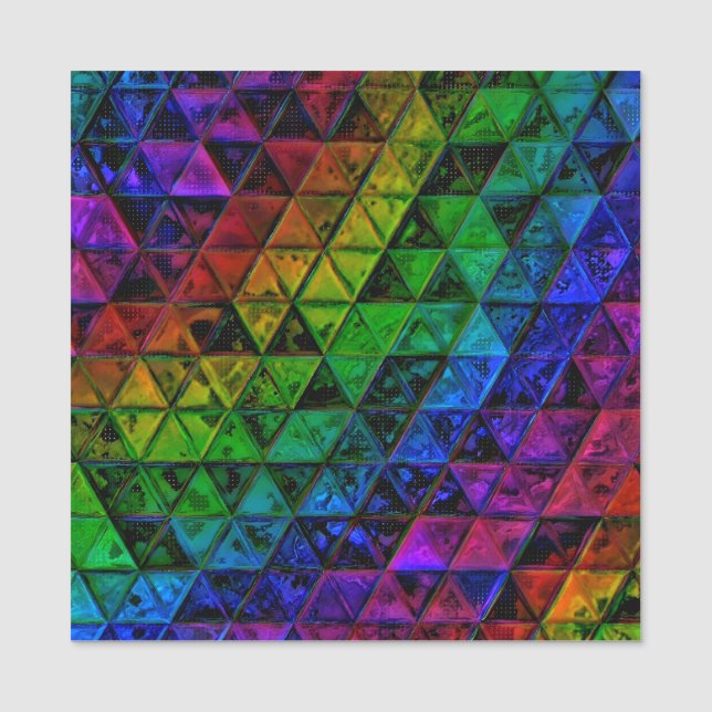 Pride Glass Namensschild (Vorderseite)