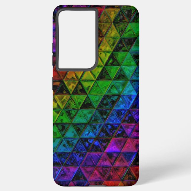 Pride Glass Samsung Galaxy Hülle (Rückseite)