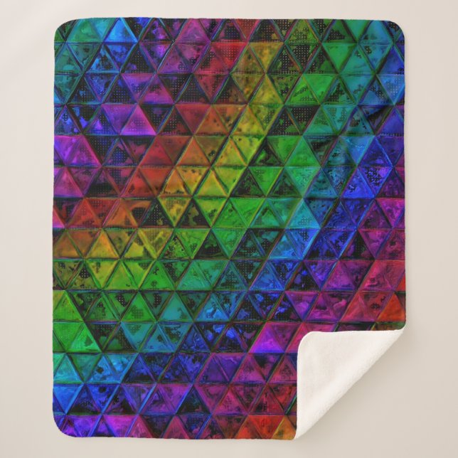 Pride Glass Sherpadecke (Vorderseite)
