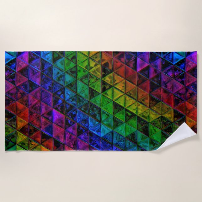 Pride Glass Strandtuch (Vorderseite)