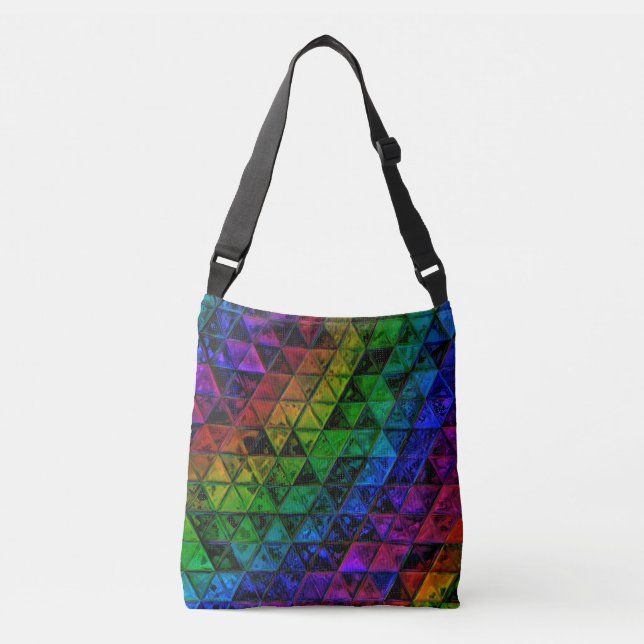 Pride Glass Tragetaschen Mit Langen Trägern (Vorderseite)