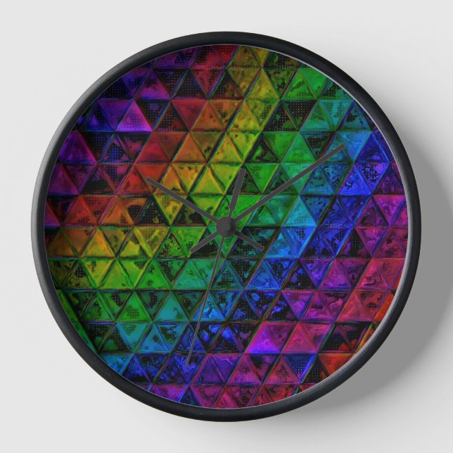 Pride Glass Uhr (Vorderseite)