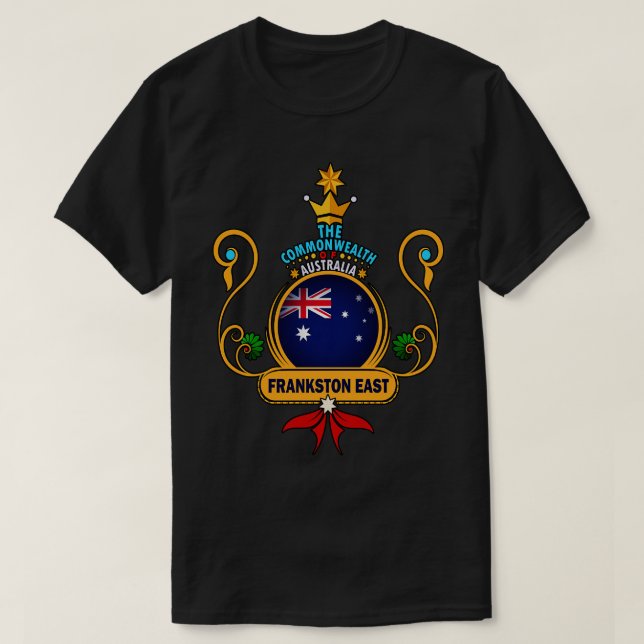 Pride Golden Australian Flag T-Shirt (Design vorne)