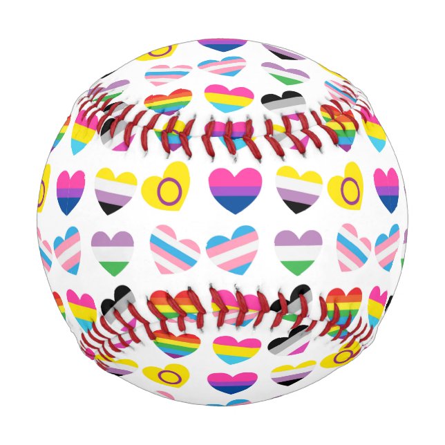 Pride Hearts Baseball (Vorderseite)