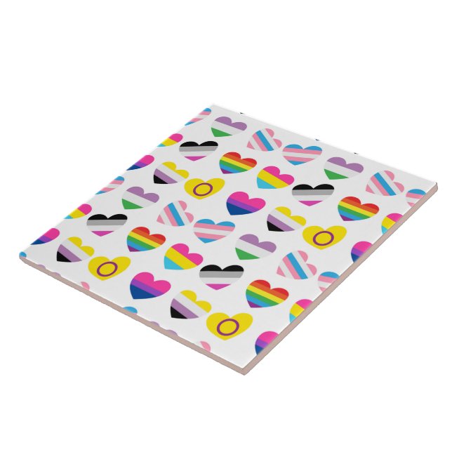 Pride Hearts Kachel (Seite)