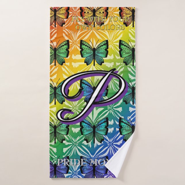 Pride in Flight Kollektion Badhandtuch Set (Badehandtuch)