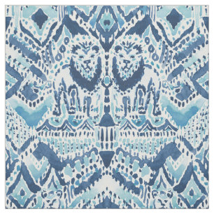 PRIDE INSIDE Lion Tribal Aqua Wasserfarbe Stoff