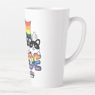 Pride Jacksonville City Florida USA Rainbow Fla Milchtasse