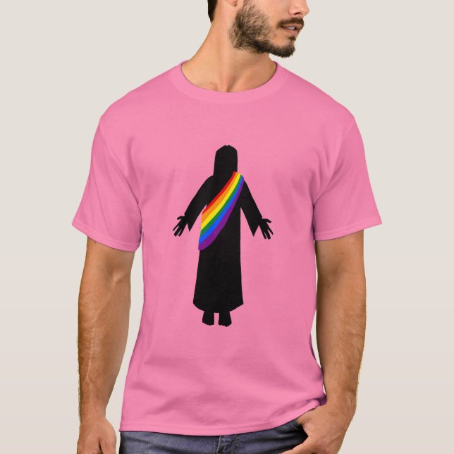 Pride Jesus T Shirt (Vorderseite)