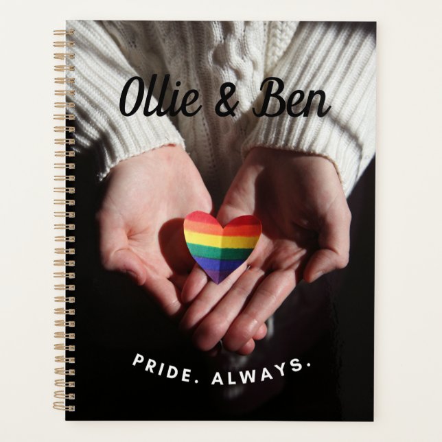 Pride LGBT Planer (Vorderseite)