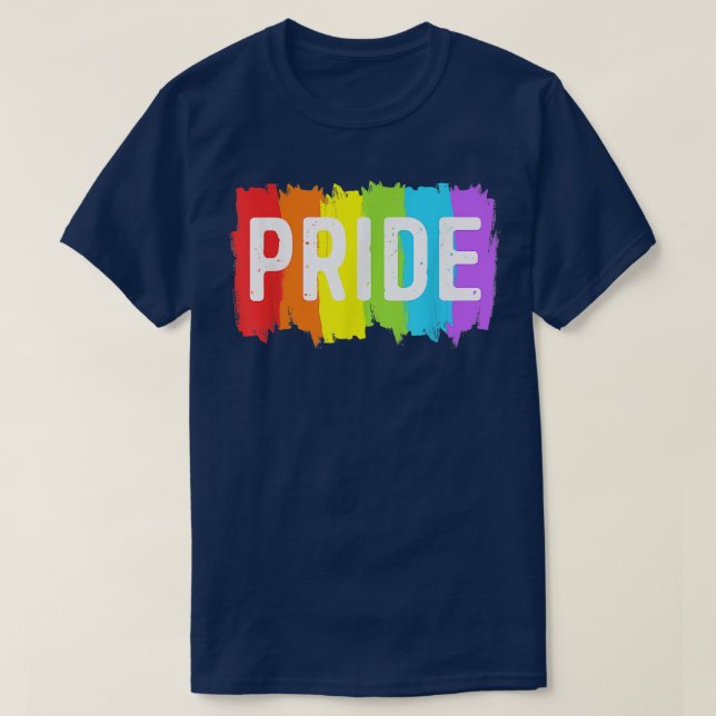 Pride LGBT Rainbow Gay Lesbian T Women  T-Shirt (Design vorne)