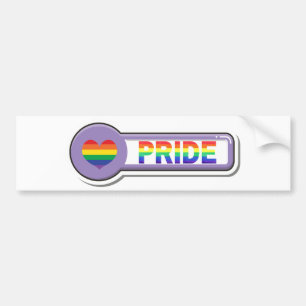 Pride LGBTQ+ Autoaufkleber