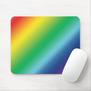 Pride lgbtq Regenbogenfarben Muster Mousepad