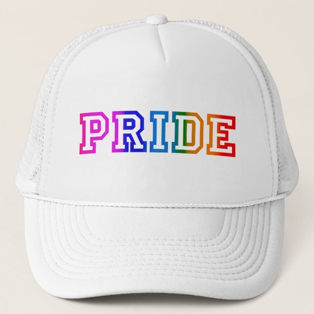 Pride Lightweight Baseball Golf Truckerkappe (Vorderseite)