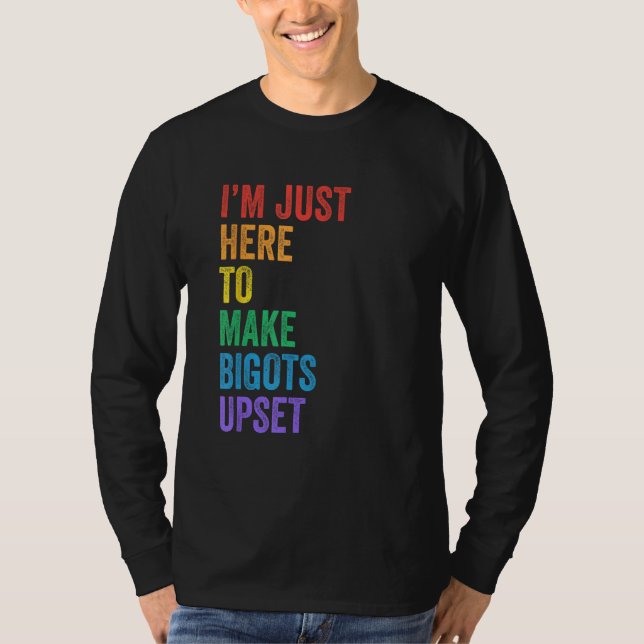 Pride Month LGBT Ally Gay Rights Rainbow Cute Equa T-Shirt (Vorderseite)