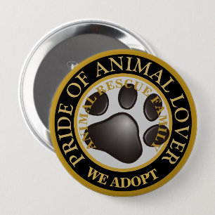 Pride of Animal Lover Classic Button