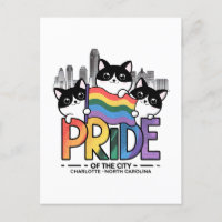 Pride of Charlotte City North Carolina USA Regenbo