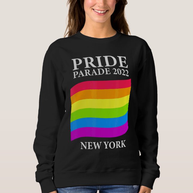 Pride Parade 2022 New York City Sweatshirt (Vorderseite)