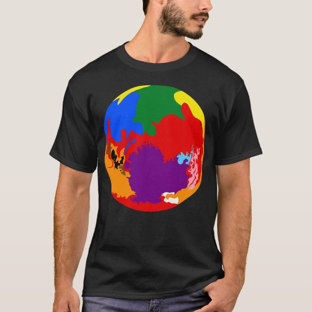 Pride Planets - Pluto - Progress Prix T-Shirt (Vorderseite)