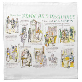 Pride & Prejudice Napkins Serviette