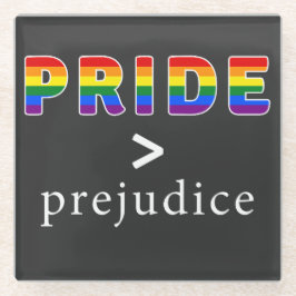 Pride & Prejudice Pride shirt Glasuntersetzer