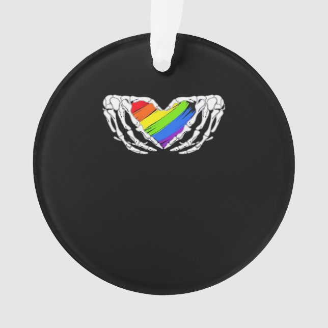 Pride - Pride Skeleton mains avec coeur 2 Classic (devant)