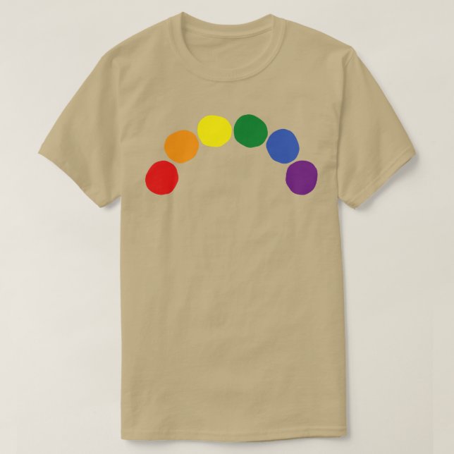 Pride Rainbow Balls T-Shirt (Design vorne)