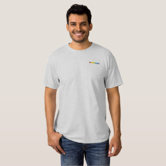 Pride Rainbow Bar Besticktes T-Shirt