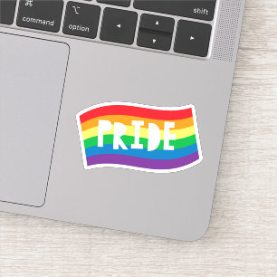 Pride Rainbow Flag Aufkleber