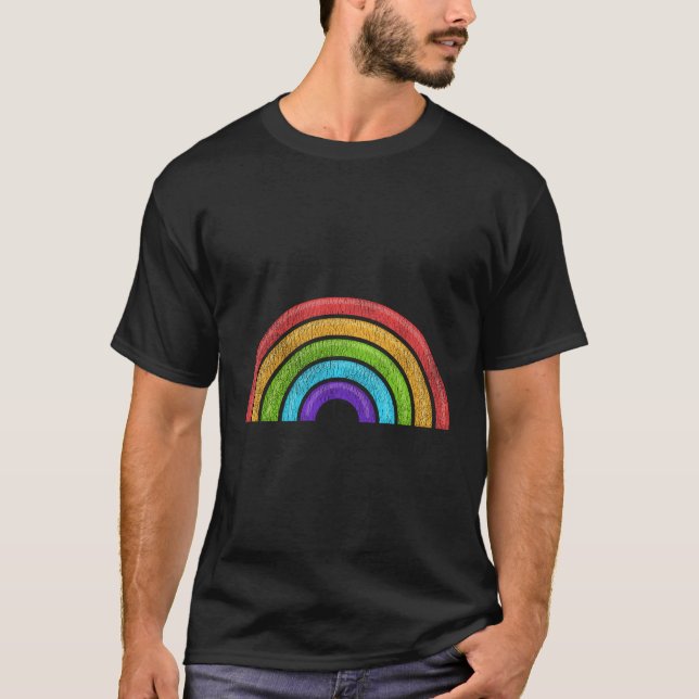 Pride Rainbow Lgbt T-Shirt (Vorderseite)