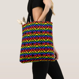 Pride Rainbow LGBTQ Geometrisch Tasche