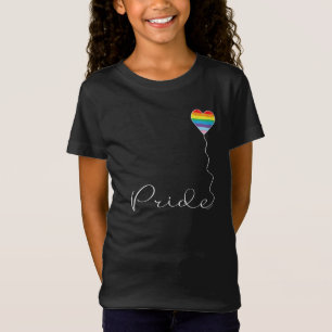 PRIDE Rainbow LGBTQIA Herzballon T - Shirt