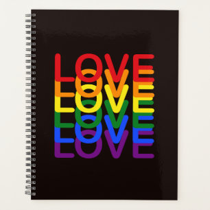 Pride Rainbow Love Planner